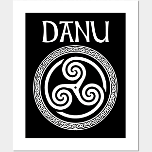 Danu Ancient Celtic Goddess of Mothers and Earth Posters and Art